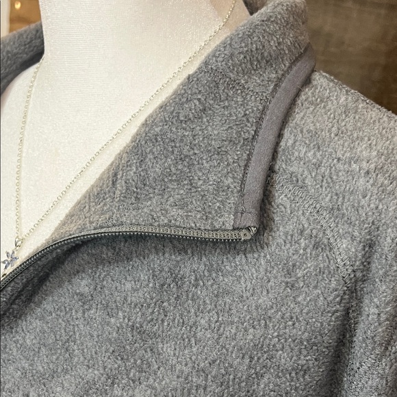 Made for Life Gray Fleece Quarter Zip Up Pullover - Picture 4 of 16
